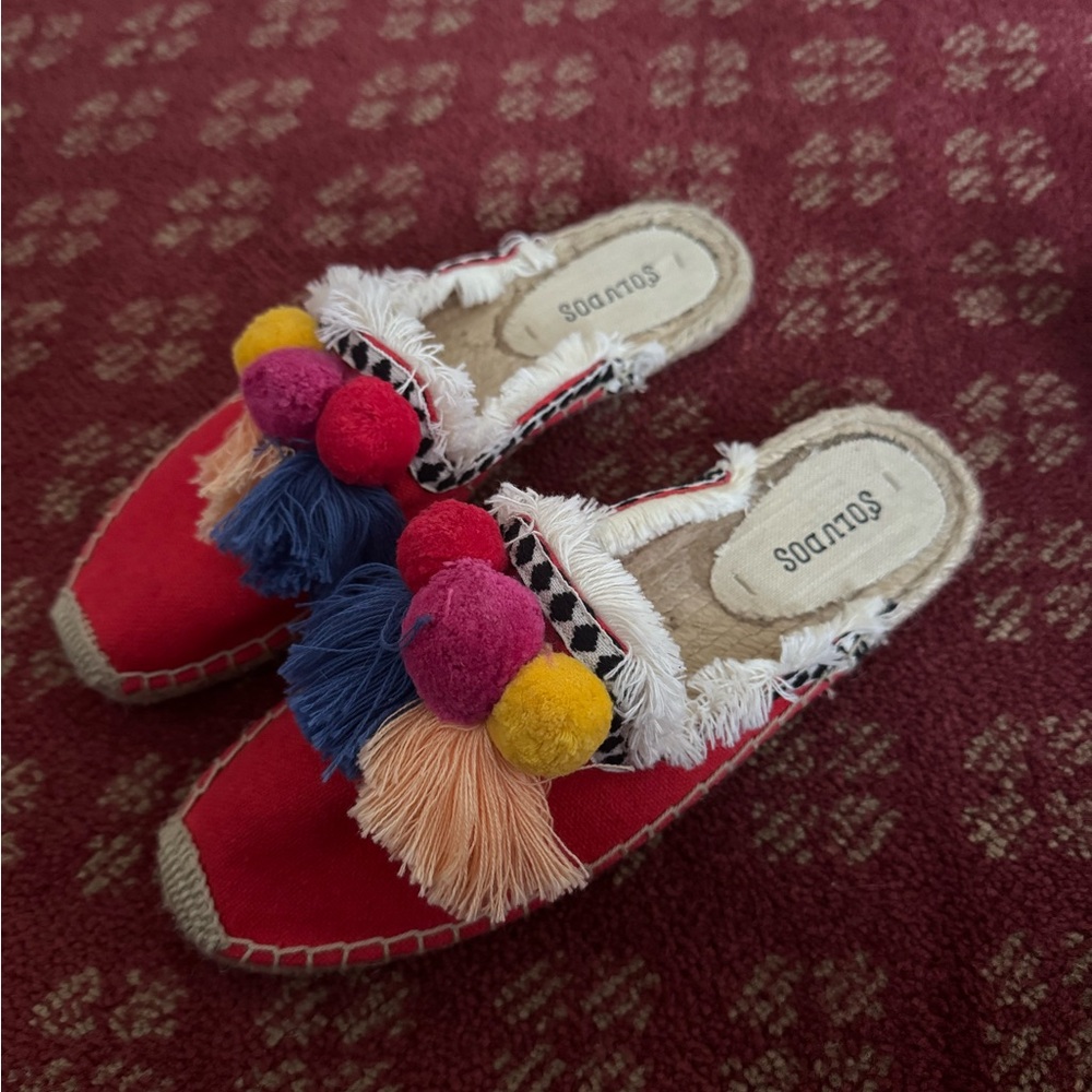 Soludo Pom Pom Mule